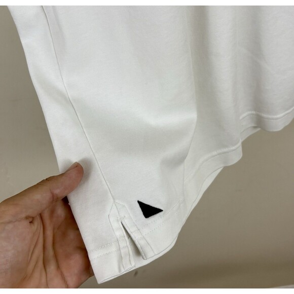 Men’s Untuck It Polo Shirt / White / Short Sleeve / Size XXL - Picture 3 of 5